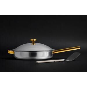 Our Place 3pc Titanium 10.5" Always Pan Pro w/ Gold Color
